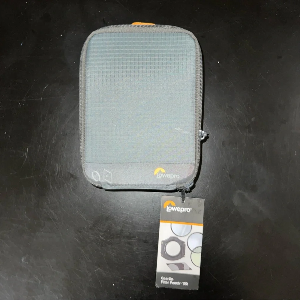 Lowepro Gray and Orange Camera Bag